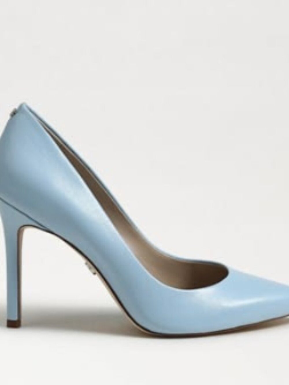 Sam Edelman Hazel Pointed Toe Pump Spring Blue Leather